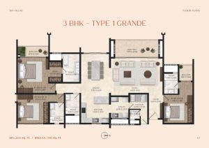 Aratt Ayatana Residences Floor Plan3