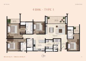 Aratt Ayatana Residences Floor Plan4